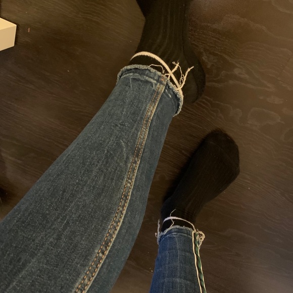 Zara jeans with stripe - Picture 6 of 10